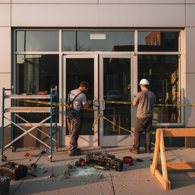 Commercial Front Door Repair