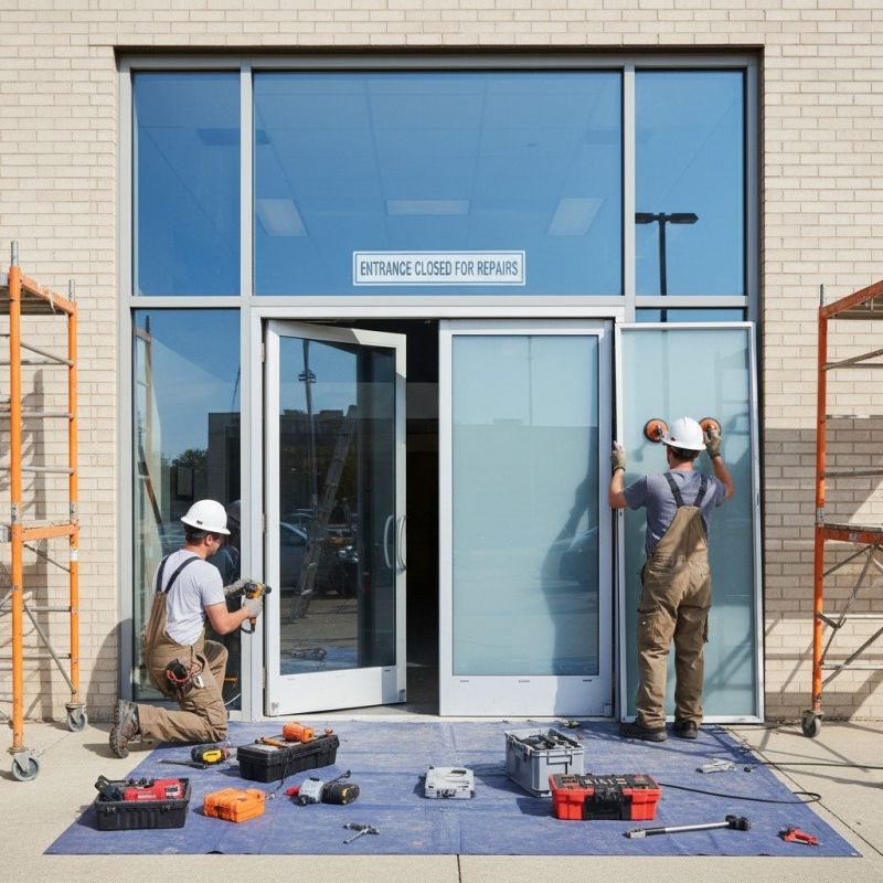 Commercial Front Door Repair