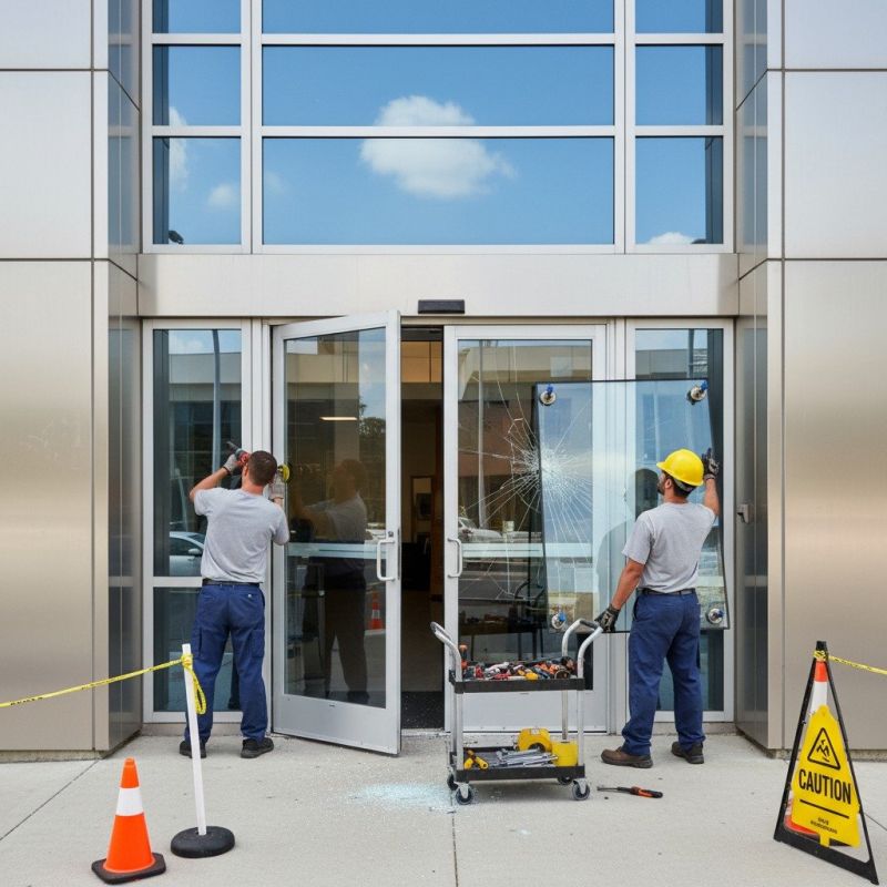 Commercial Front Door Repair
